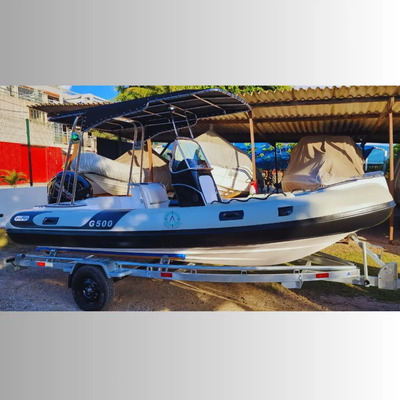 Bote Zefir G500, Ano 2026 0km De Fábrica - 1x Mercury 100hp | MercadoLivre