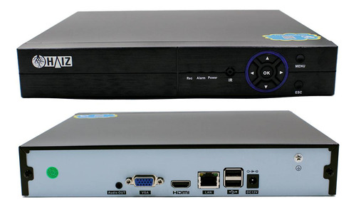 Haiz Hz-nvr16ch Nvr Gravador Digital Ip 16 Canais Fhd 1080p Onvif 110v/220v