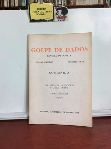 Golpe De Dados - Revista Poesía - 1995 - Rafael Courtoisie