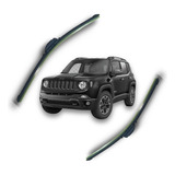 Juego Kit 2 Escobillas Goma Jeep Renegade 2021 2022 2023