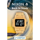 Reloj Nixon Regulus Ss All Gold Acero Inox.