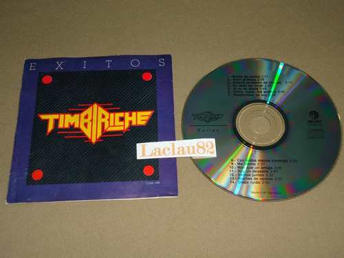 Timbiriche Exitos 1987 Melody Cd Detalle Portada