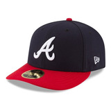 Gorra New Era Bravos Atlanta Braves 59fity Low Profile Curva