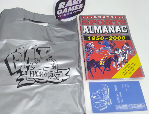 Gray's Sports Almanac Back To The Future - Livro + Sacola + Nota Fiscal Idêntico Ao Filme - Estado De Novo - Nunca Lido