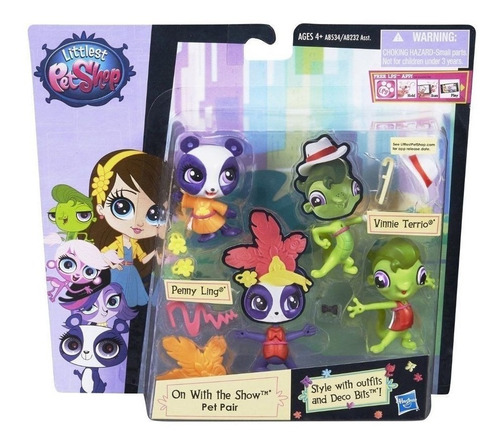 Littlest Pet Shop Pet Pairs Penny Ling And Vinnie Terrio