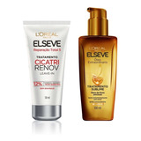 Kit Óleo Extraordinário Elseve 100ml+ Leave In Cicatri Renov