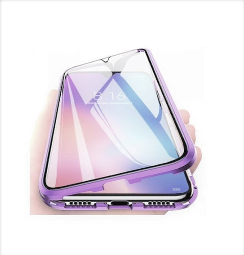 Funda Magnética Metálica Samsung S10 / Plus S10e + Cristal 