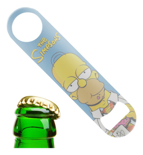 Destapador Botellas Cerveza Diseño Homero Los Simpson