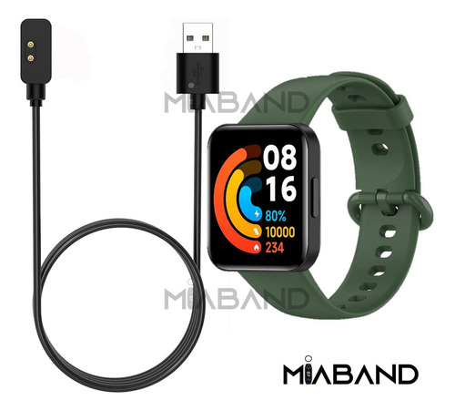 Cargador + Malla Redmi Watch 2 Lite Xiaomi Mi Watch Lite 2