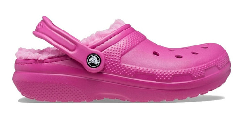 Crocs Sueco Lifestyle Mujer Classic Lined Fucsia Blw