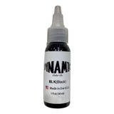 Tinta Tatuar Dynamic Ink Profesional Black 1 Oz Nueva Tattoo