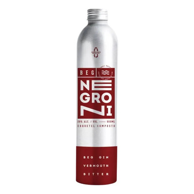 Beg Gin Garrafa Refil Negroni Aged In Brazilian Cask 500ml | MercadoLivre