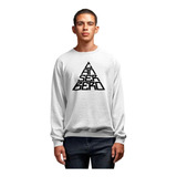 Sudadera Suetér Canserbero Logo Triangulo Adulto Unisex