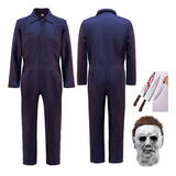 A Disfraz De Halloween De Michael Myers Para Adulto+máscaras A