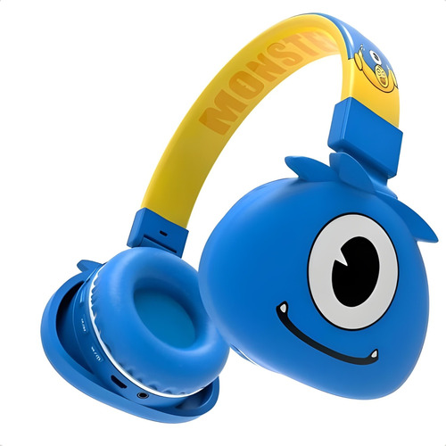 Fone De Ouvido Jellie Monsters  Infantil Sem Fio Headphone 