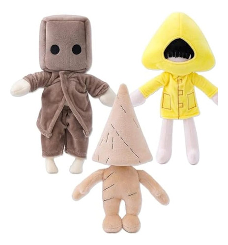 Little Nightmares 2 Peluches 3 Piezas, Little Nightmares