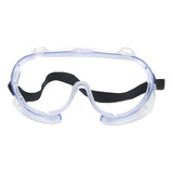 Goggle Seguridad Transparente Banda Flexible Ligero Pvc 