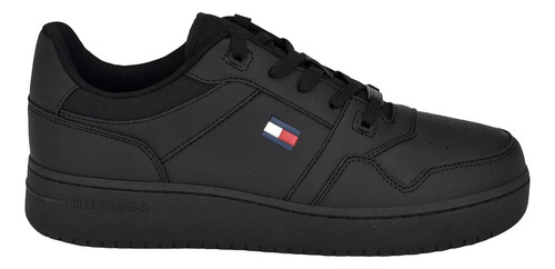 Tenis Tommy Hilfiger Krane Todo Negro 100% Original