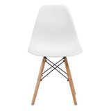 Silla De Comedor Gaia Eames, Estructura Color Blanco, 1 Unidad