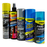 Combo Cuidado Limpieza Moto Lubricante Espuma Kit Simoniz