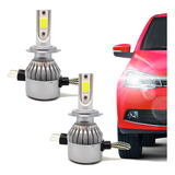 Par Lâmpadas H7 Farol Baixo C4 Hatch Super Led 6000k 7200 Lm