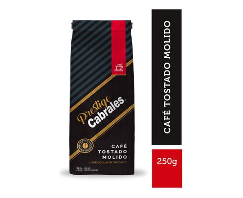 2 Bolsas Cafe Cabrales Prestige Tostado Molido 250 Gr