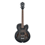 Guitarra Elétrica Ibanez Artcore Af55 De  Tília Transparent Black Flat Com Diapasão De Nogueira