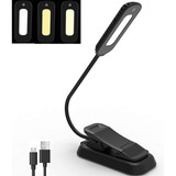 Lámpara Para Lectura Zyk - Luz Recargable Con 12 Led Usb Nbb