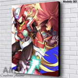 Cuadro Decorativo Megaman Zero 28x40cm