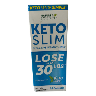 Pastillas Keto Slim 60 Capsulas Pérdida De Peso Dietético | Envío gratis