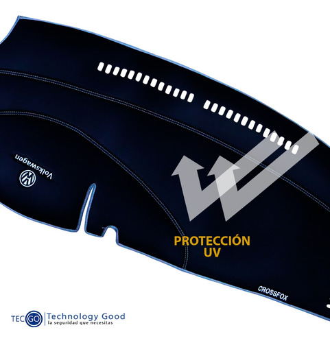 Protector Tapete Para Tablero Tipo Volkswagen Crossfox 2018 Foto 4