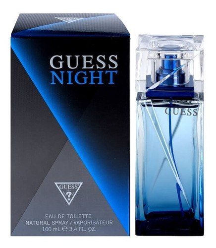 Perfume Locion Guess Night 100ml Hombr - mL a $1299