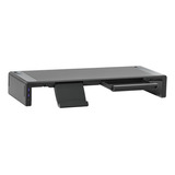 Soporte Para Monitor De Escritorio, Interfaz Usb Negra