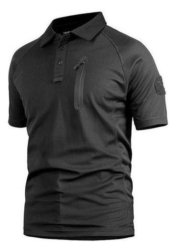 Camiseta Táctica Para Hombre De Secado Rápido Transpirable M