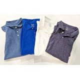 Lot Of 4 - Men's George Collard Short Sleeve Polo Dress  Ccq