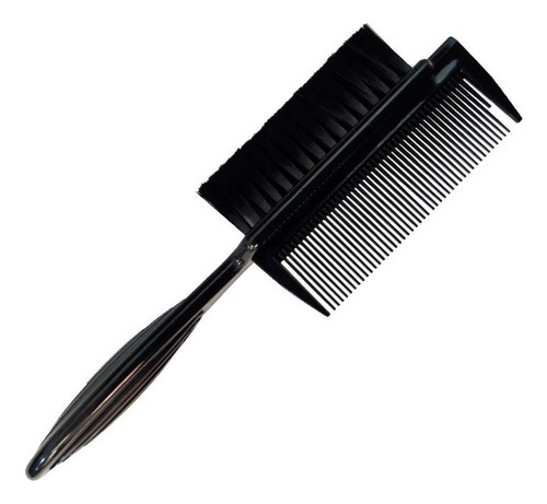 Peine Cepillo Fade Para Barba Con Peineta 2 En 1 Color Negro