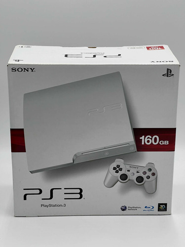 Sony Playstation 3 Ceramic White Slim 160gb - Ps3 Branco Slim 