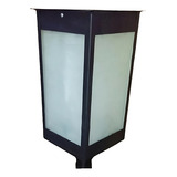 Farol Jardin Minimalista Con Poste 2 Mts Incluido Oferta