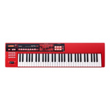 Teclado Sintetizador Roland Xps-10 Red 61 Teclas - Vermelho