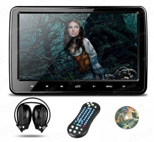 Cabecera Tablet 10.1 Dvd Hdmi Usb Sd Juegos Casa Y Auto Cd