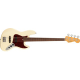 Fender American Professional Ii Jazz Bass Fretless - Blanco.