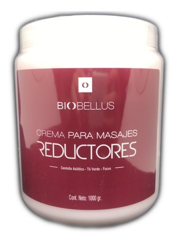  Crema Para Masajes Reductores - Biobellus De 1kg