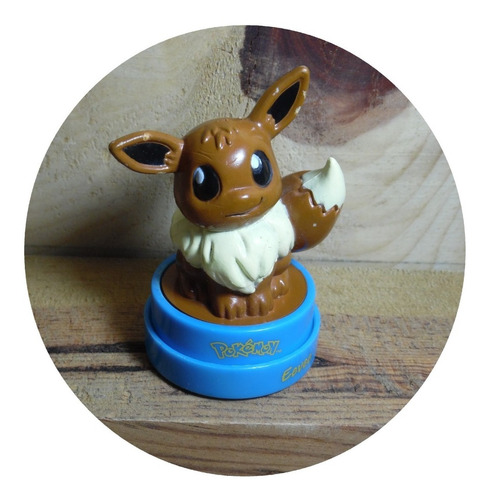 Figura Sello De Pokémon Eevee Nintendo 1999 Roseart 