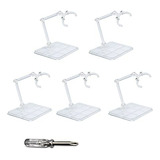 Soporte Figuras Acción Transparente, 5 Bases, Compatible Con