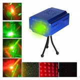 Mini Proyector Luces Laser Dj Profesional Multipuntos Efecto