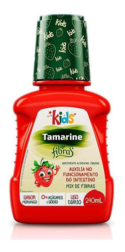 Tamarine Fibras Kids Sabor Morango 240ml