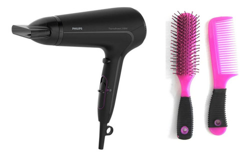 Combo Secador De Pelo Philips Hp8230 + Peines