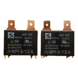 Paquete 10 Pzs Relay 12v Para Tarjeta Mini Split 1 Ton