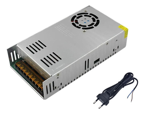 Fonte Chaveada 5v 80a 400w Estabilizada Bivolt Com Cooler