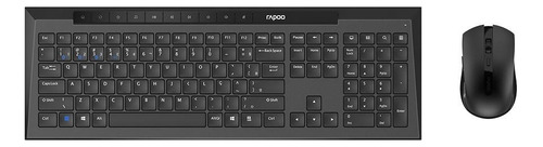 Kit Teclado E Mouse Rapoo Bluetooth E Wireless - Ra038